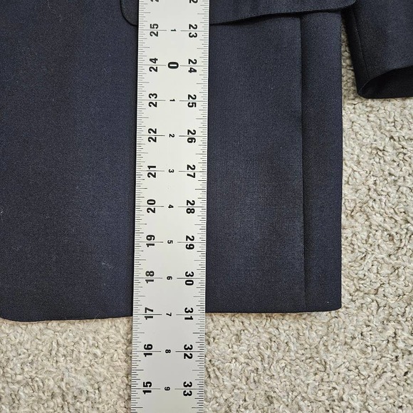 Brooks Brothers Men's Blazer Sport Jacket 100% Wool Makers Navy Blue Size 42R - Picture 12 of 14